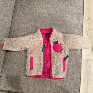 Baby Patagonia retro pile jacket
